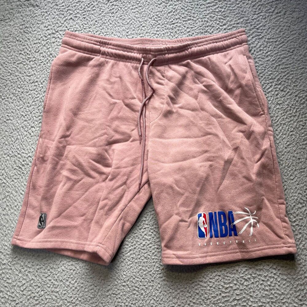 NBA Basketball Shorts Mens XL Pink Active Gym
